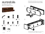 Preview for 4 page of Euro Style BRYANT Media Stand Assembly Instructions Manual