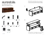 Preview for 5 page of Euro Style BRYANT Media Stand Assembly Instructions Manual