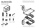 Предварительный просмотр 2 страницы Euro Style HUGO Lateral File Assembly Instructions Manual