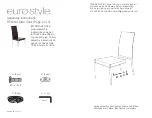 Предварительный просмотр 2 страницы Euro Style ROSINA Side Chair Assembly Instructions