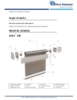 Preview for 3 page of Euro Systems Salire 100 Operation And Maintenance