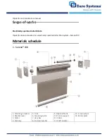 Preview for 3 page of Euro Systems Serena 100 Operation And Maintenance