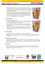 Предварительный просмотр 4 страницы euro verbau EG-PV 400 Manual