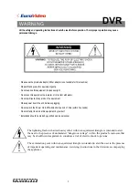 Preview for 2 page of Euro Video EV-D1660 User Manual