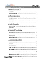 Preview for 3 page of Euro Video EV-D1660 User Manual