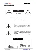 Preview for 4 page of Euro Video EVC-TP-IE358BN3 Instruction Manual