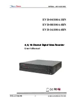 Предварительный просмотр 1 страницы Euro Video EVD-04/100A1RN User Manual