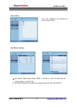 Предварительный просмотр 70 страницы Euro Video EVD-16/400A16HC Installation Manual