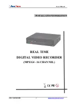Euro Video EVD-16/400A16MN Installation & Operation Manual preview