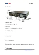 Предварительный просмотр 11 страницы Euro Video EVD-16/400A16MN Installation & Operation Manual