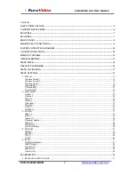 Preview for 3 page of Euro Video EVD-16/400A1HCB Installation And User Manual