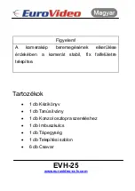 Preview for 21 page of Euro Video EVH-25-C User Manual