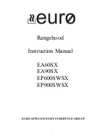 EURO EA60SX Instruction Manual предпросмотр