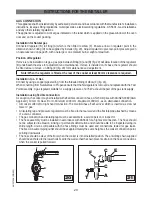 Предварительный просмотр 20 страницы EURO EG80F Installation And Regulation