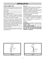 Preview for 8 page of EURO EGZ900WWFSX Use, Installation And Maintenance Instructions