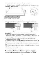 Preview for 25 page of EURO EN70C6 Instruction Manual