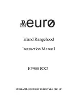 EURO EP900ISX2 Instruction Manual предпросмотр