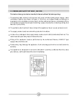 Предварительный просмотр 10 страницы EURO EPY60MSS Operating And Installtion Instructions