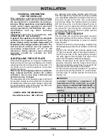 Preview for 6 page of EURO EPZ3WGCTS Use, Installation And Maintenance Instructions