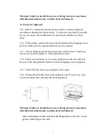 Предварительный просмотр 6 страницы EURO ES602SS Instruction Manual