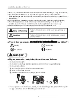 Preview for 4 page of EURO EV90BGCSX Use And Care Manual