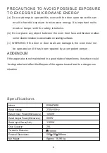 Preview for 2 page of EURO Grande E28MTKSS Instruction Manual