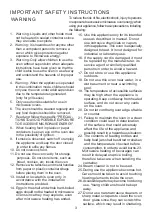 Preview for 3 page of EURO Grande E28MTKSS Instruction Manual