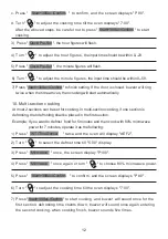 Preview for 12 page of EURO Grande E28MTKSS Instruction Manual