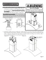 Предварительный просмотр 14 страницы EURO Spagna Vetro 168 Series Installation Manual And User'S Manual