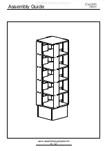 Предварительный просмотр 9 страницы Eurobib Direct Book Tower maxi E4353 Assembly Manual