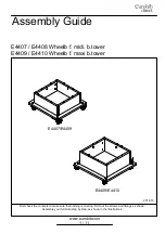 Preview for 1 page of Eurobib Direct E4407 Assembly Manual