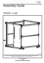 Preview for 1 page of Eurobib Direct E76228 Assembly Manual