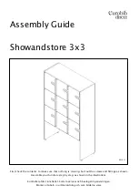 Eurobib Direct Showandstore 3x3 Assembly Manual предпросмотр