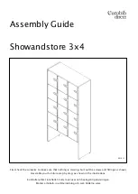 Eurobib Direct Showandstore 3x4 Assembly Manual предпросмотр