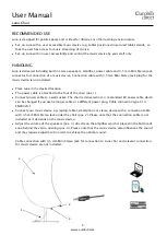 Предварительный просмотр 3 страницы Eurobib Luna E37085 User Manual