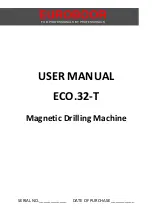 Euroboor ECO.32-T User Manual preview