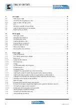 Preview for 6 page of EuroCaravaning VANTourer 2021 Manual