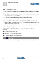 Preview for 20 page of EuroCaravaning VANTourer 2021 Manual