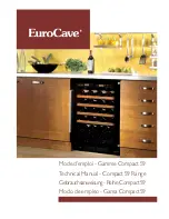 Eurocave Compact 59 Technical Manual preview