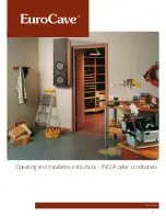 Eurocave INOA 25 Operating And Installation Manual предпросмотр