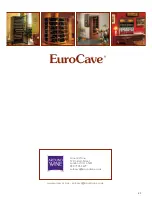 Preview for 23 page of Eurocave INOA 25 Operating And Installation Manual