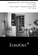 Eurocave INOA 25 Operating Instructions Manual предпросмотр