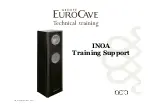 Preview for 1 page of Eurocave INOA Training Support