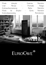 Eurocave Premiere Series User Manual preview