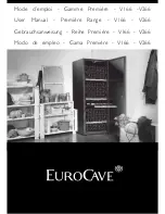 Eurocave Premiere V166 User Manual preview