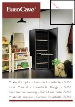 Eurocave Premiere V266 User Manual preview