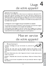 Preview for 9 page of Eurocave Sowine Manual