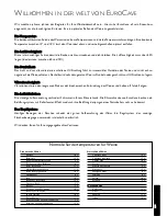 Preview for 27 page of Eurocave v101 User Manual