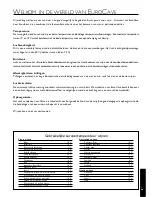 Preview for 51 page of Eurocave v101 User Manual