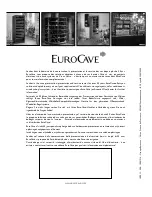 Preview for 80 page of Eurocave v101 User Manual